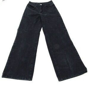 Jeans Womens Size S Black Mid Rise Denim Casual Preppy